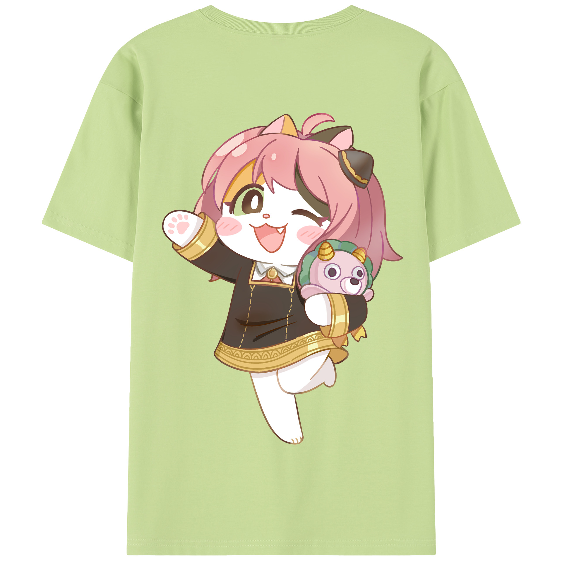 （画像用） SPY×FAMILY间谍家家酒 綿100％半袖Tシャツ（背面プリント）